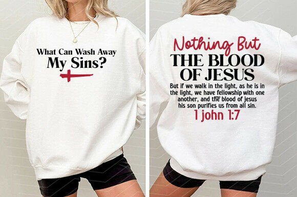 Bible Verse Png, Jesus Quote Png, God: T-Shirt Graphics
