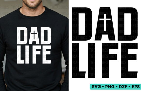 Christian Dad Life SVGs for T-Shirt Designs & Graphics