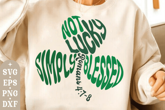Christian St Patrick's Day Shamrock SVG for T-Shirt Designs & Graphics