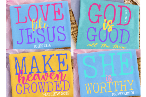 Christian SVG Bundle: Graphics & T-Shirt Designs