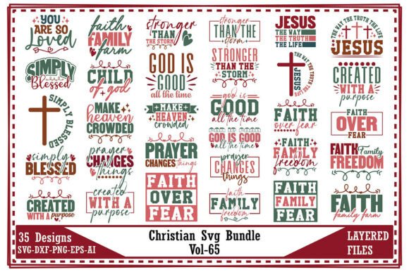 Christian Svg Bundle Vol-65: Embroidery Review