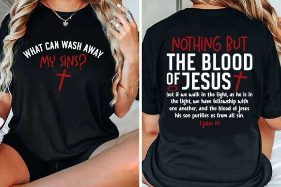Christian SVG Graphics for T-Shirt Designs