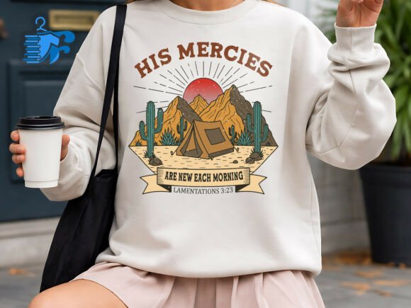 His Mercies Christian PNG: Graphics for T-Shirt Designs Reviewed