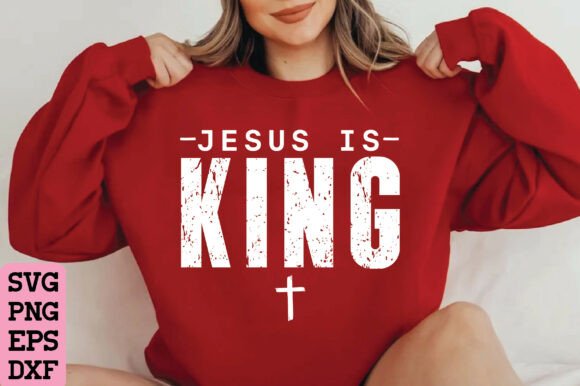 Jesus is King Graphics for T-Shirt Designs & Publishing
