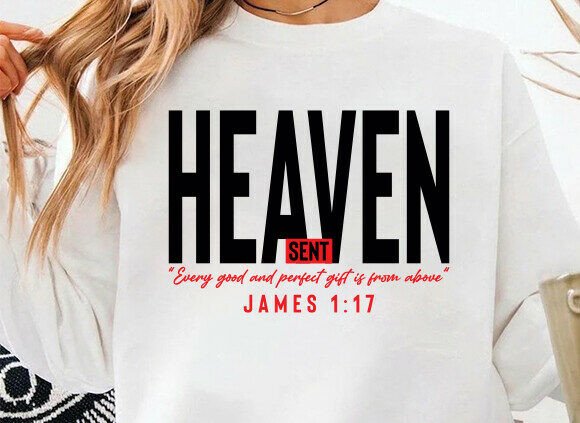 Jesus Png Heaven Sent Png Bible Verse Graphics for T-Shirt Designs